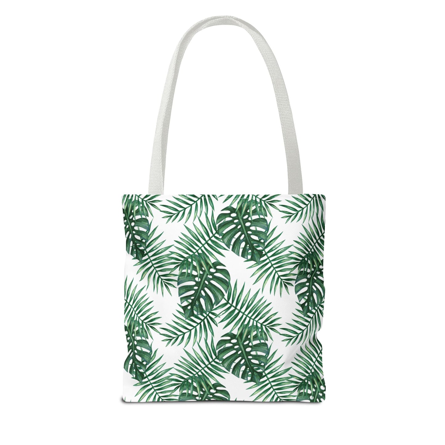 White Tropical Bliss Tote Bag