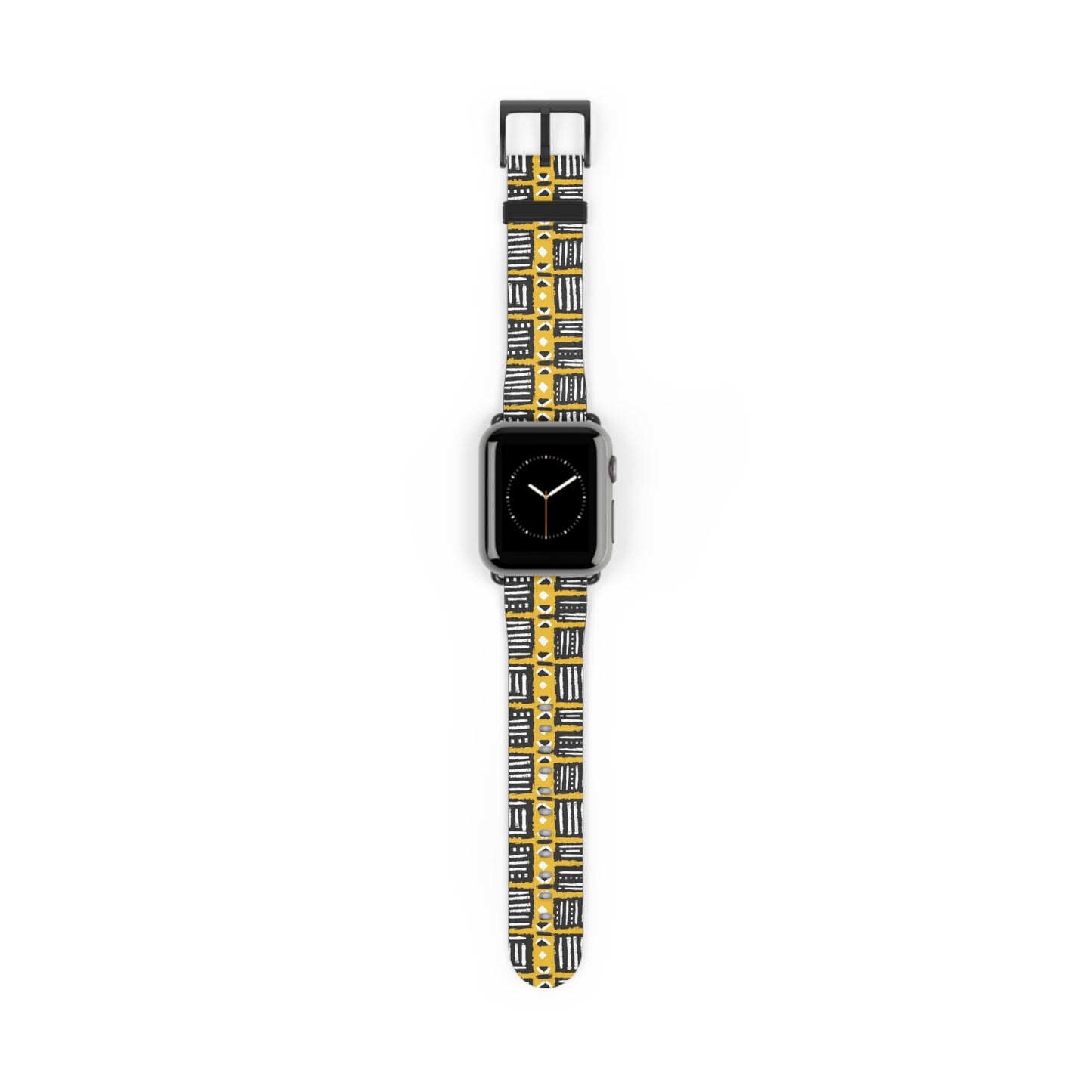 Tribal Vibes Stylish Abstract Print Watch Band - Unique Accessory for Fashion Lovers.