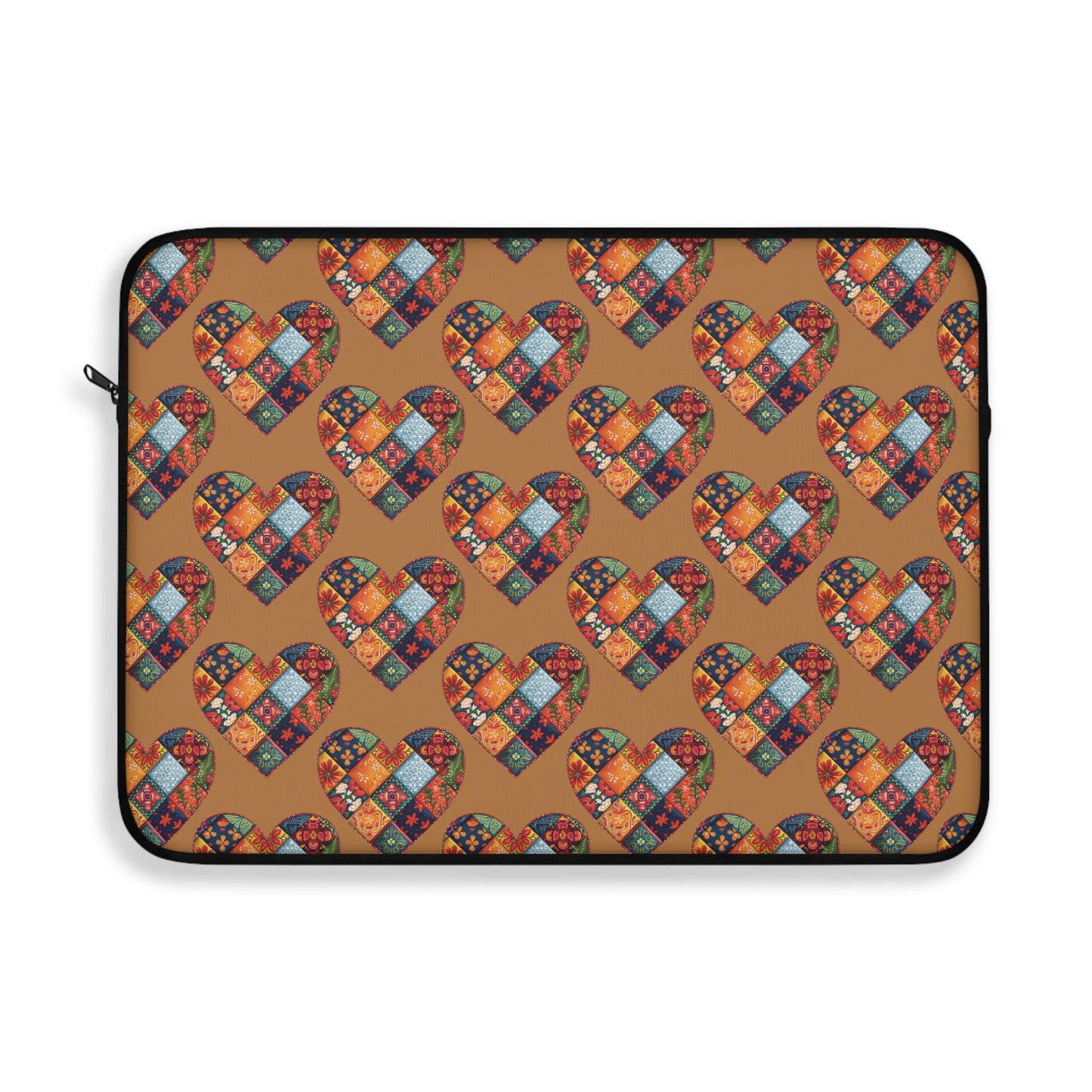 Patchwork Hearts Laptop Sleeve