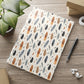 Whispering Feathers Hardcover Notebook with Puffy Covers