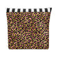 Leopard Luxe Cotton Cosmetic Bag