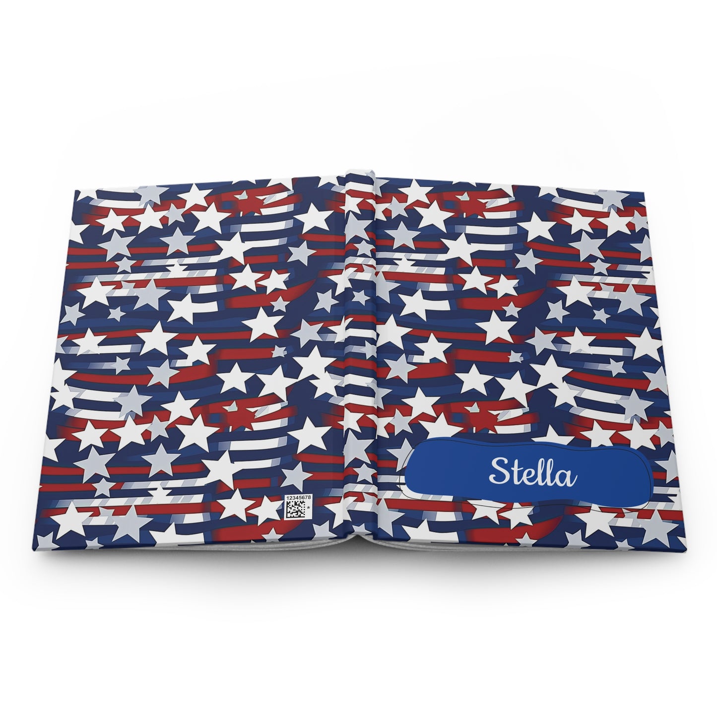 Patriotic Waves Hardcover Journal (PY)