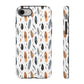 Whispering Feathers iPhone Tough Cases