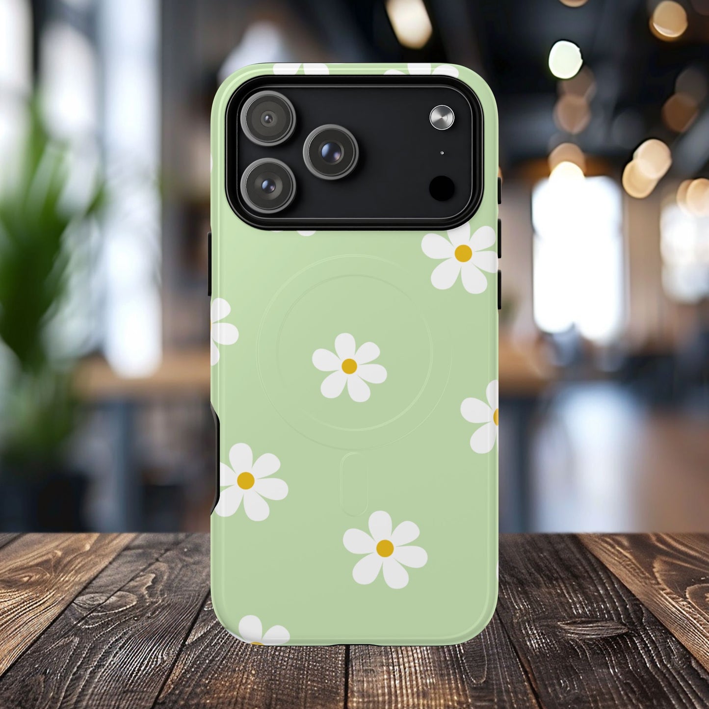 Floral Tough Magnetic Case, Flower iPhone Cover, Cute iPhone Case, Nature Inspired Accessory, Gift for Plant Lovers