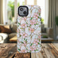 Blossom Veins Tough iPhone Magnetic Cases, Elegant Floral Designs, iPhone Floral Stained Glass Stylish Accessory, Protective Mobile Cover, Unique Gift Idea