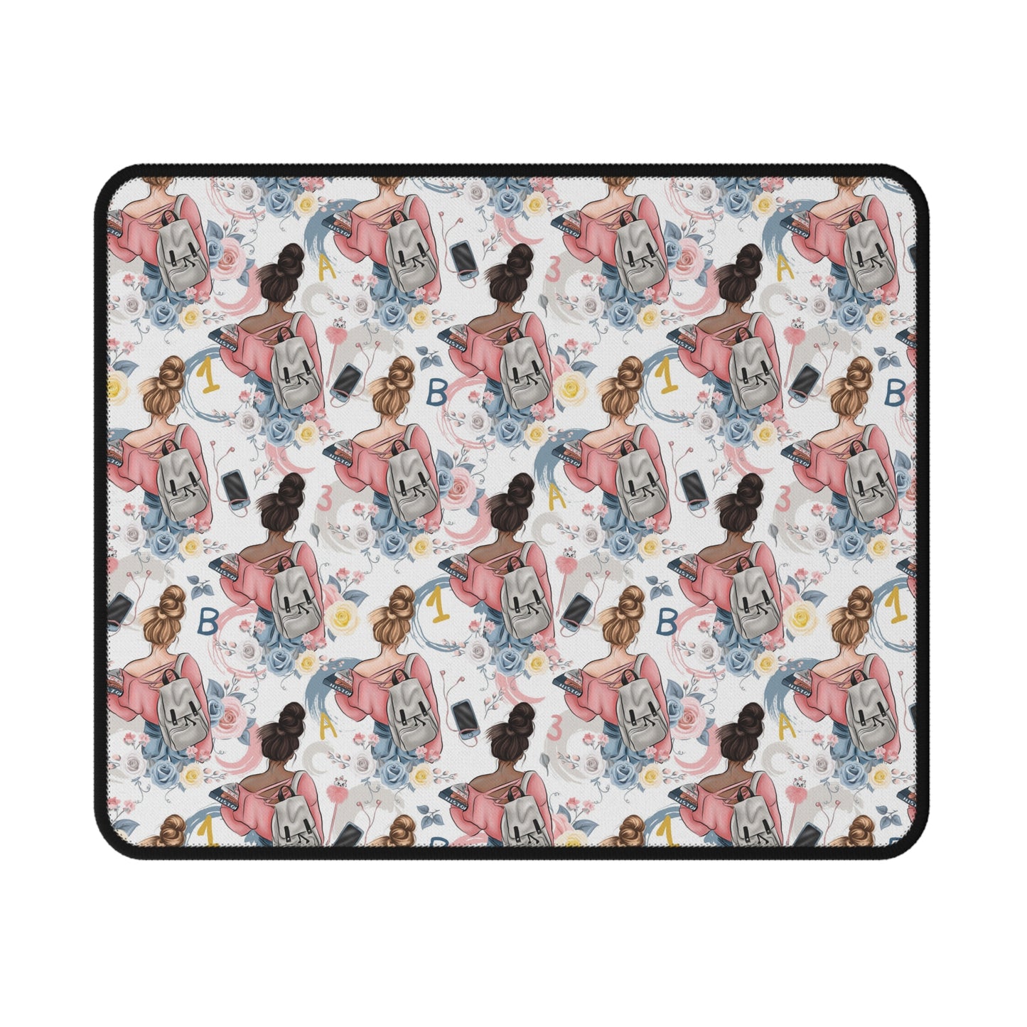 Study Chic Artistic Non-Slip Gaming Mouse Pad - Perfect for Gamers and Creative Minds