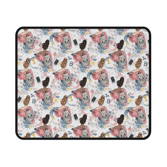 Study Chic Artistic Non-Slip Gaming Mouse Pad - Perfect for Gamers and Creative Minds