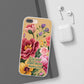 Floral Scripture Phone Case — "Let Your Light Shine" (Matthew 5:16) for iPhone and Samsung Cases.
