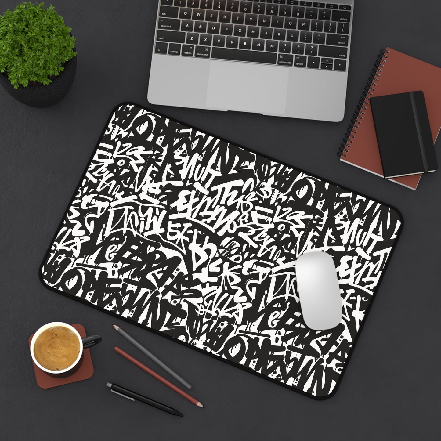 Urban Graffiti Desk Mat