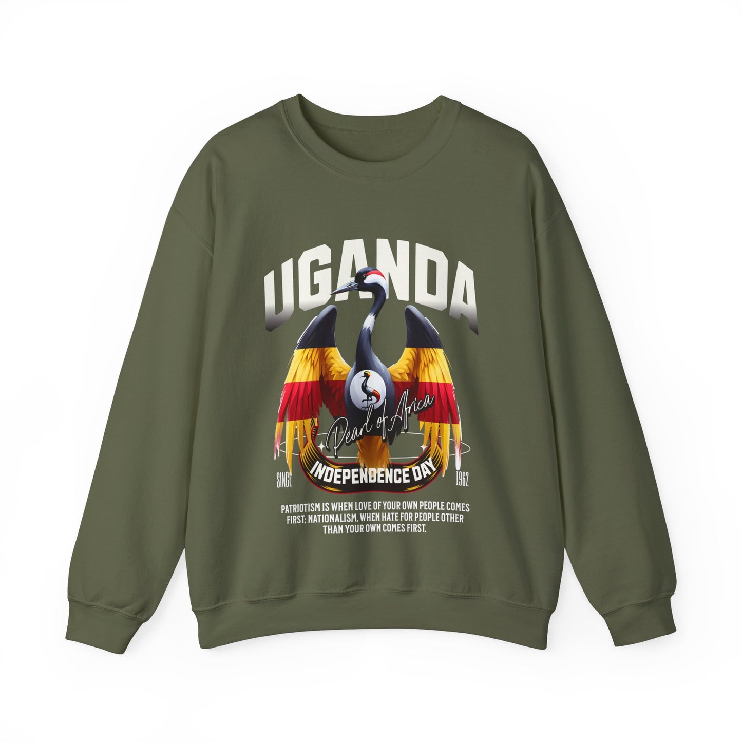 UGANDA Unisex Heavy Blend™ Crewneck Sweatshirt