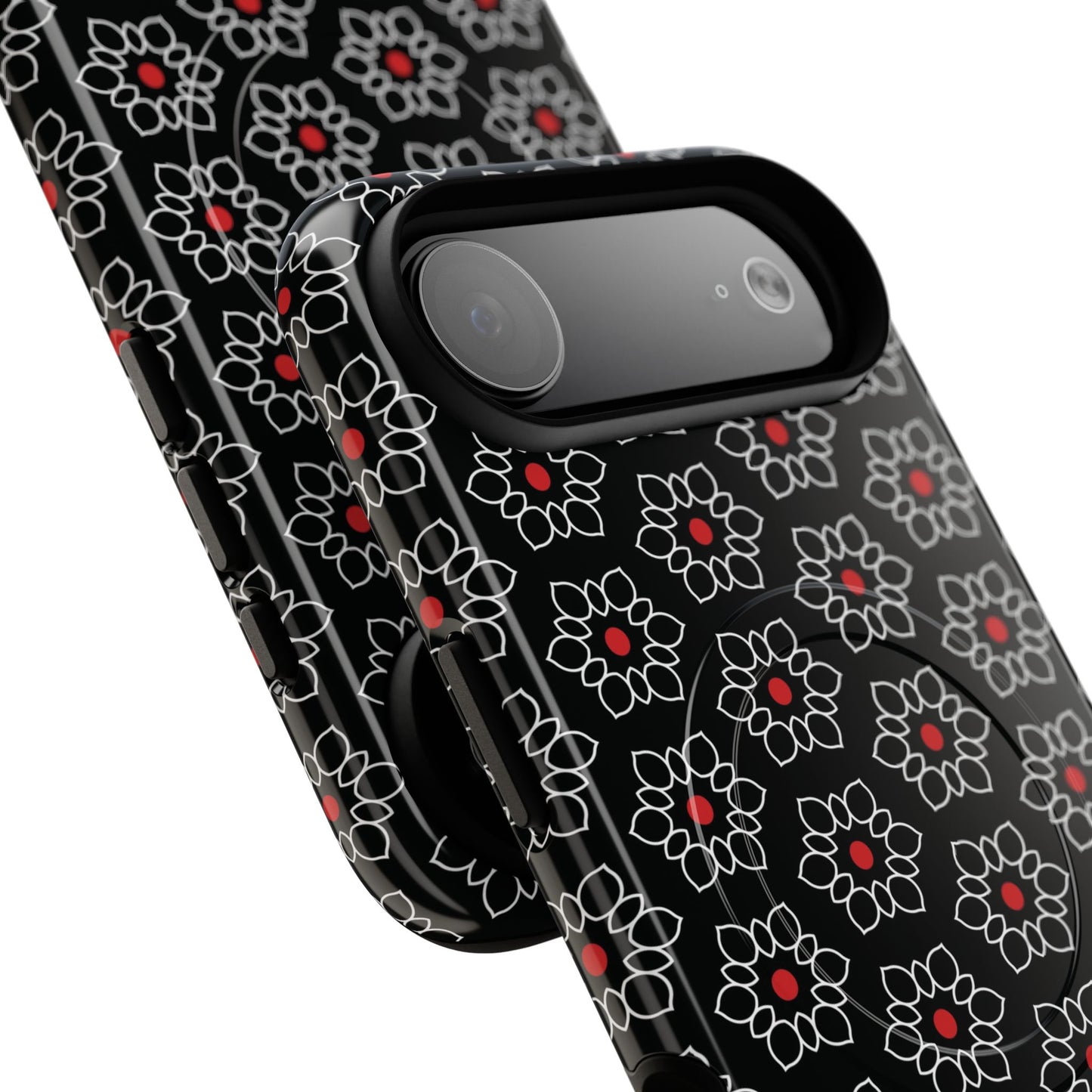 Floral Power Magnetic Tough iPhone Cover | Tough iPhone Cover, Floral Design, Custom iPhone Accessory, Gift for Her, iPhone Case