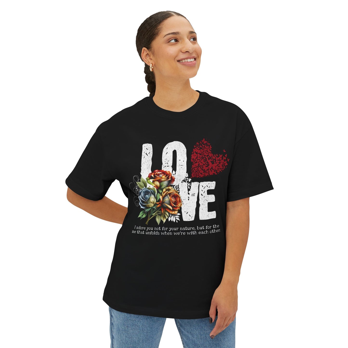 Love Always Unisex Oversized Bella Canvas Boxy Tee