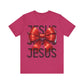 JESUS Unisex Jersey Bella Canvas Short Sleeve Tee