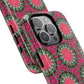 Floral KaleidoBloom iPhone Case, Tough Magnetic Cases, Floral iPhone Cover, Stylish Tech Accessory, Durable Design, Vibrant Gift Idea