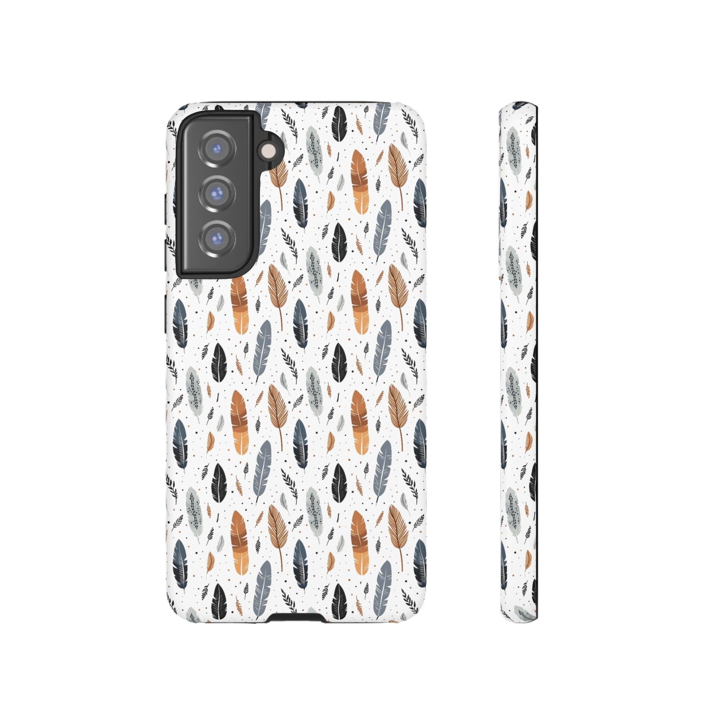 Whispering Feathers iPhone, Samsung and Google Tough Cases
