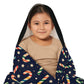 Candy Cane Dreams Snuggle Youth Hooded Towel