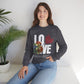 LOVE Always Unisex Heavy Blend™ Crewneck Sweatshirt.