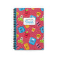 Personalized Kawaii Composition Book Inspired Playful Spiral Notebook - Perfect for School, Journaling, Kids, Teachers, Back to School Gifts