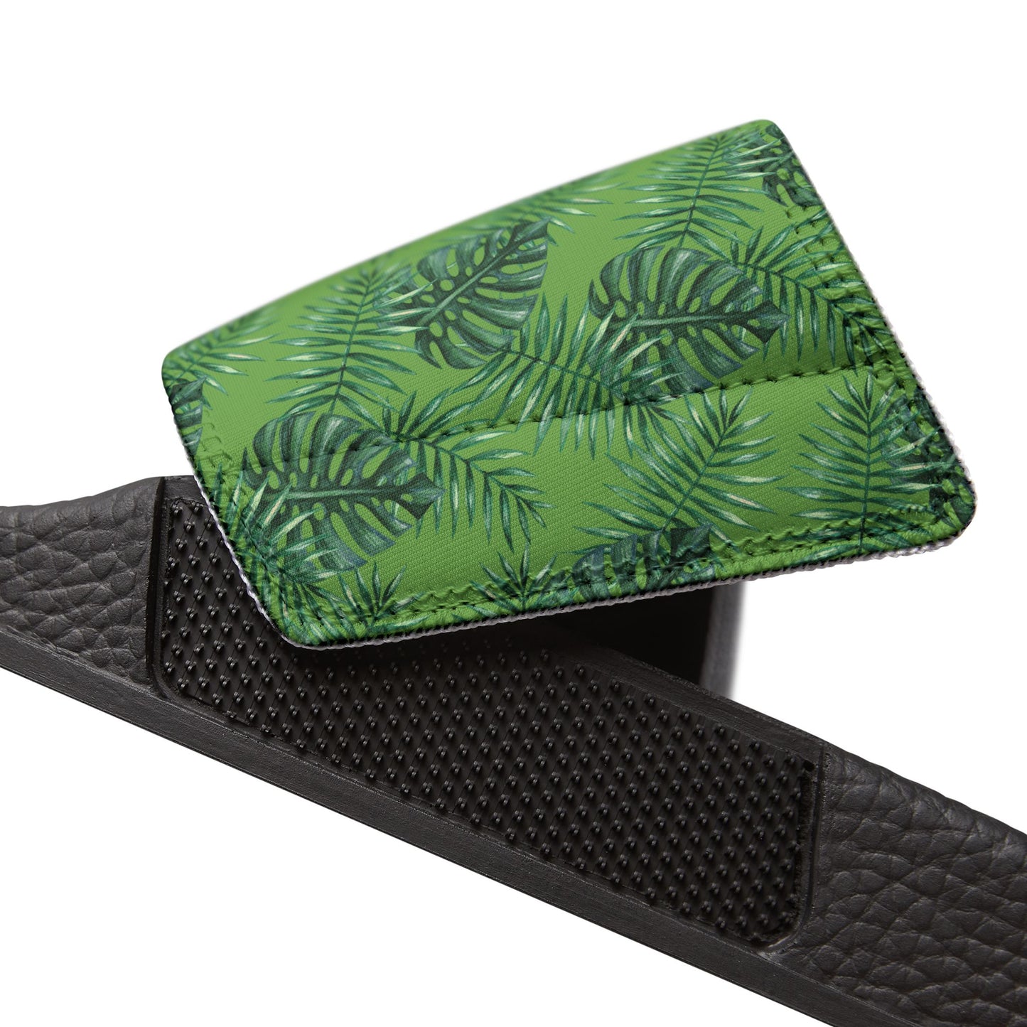 Green Tropical Bliss Women's Removable-Strap Sandals