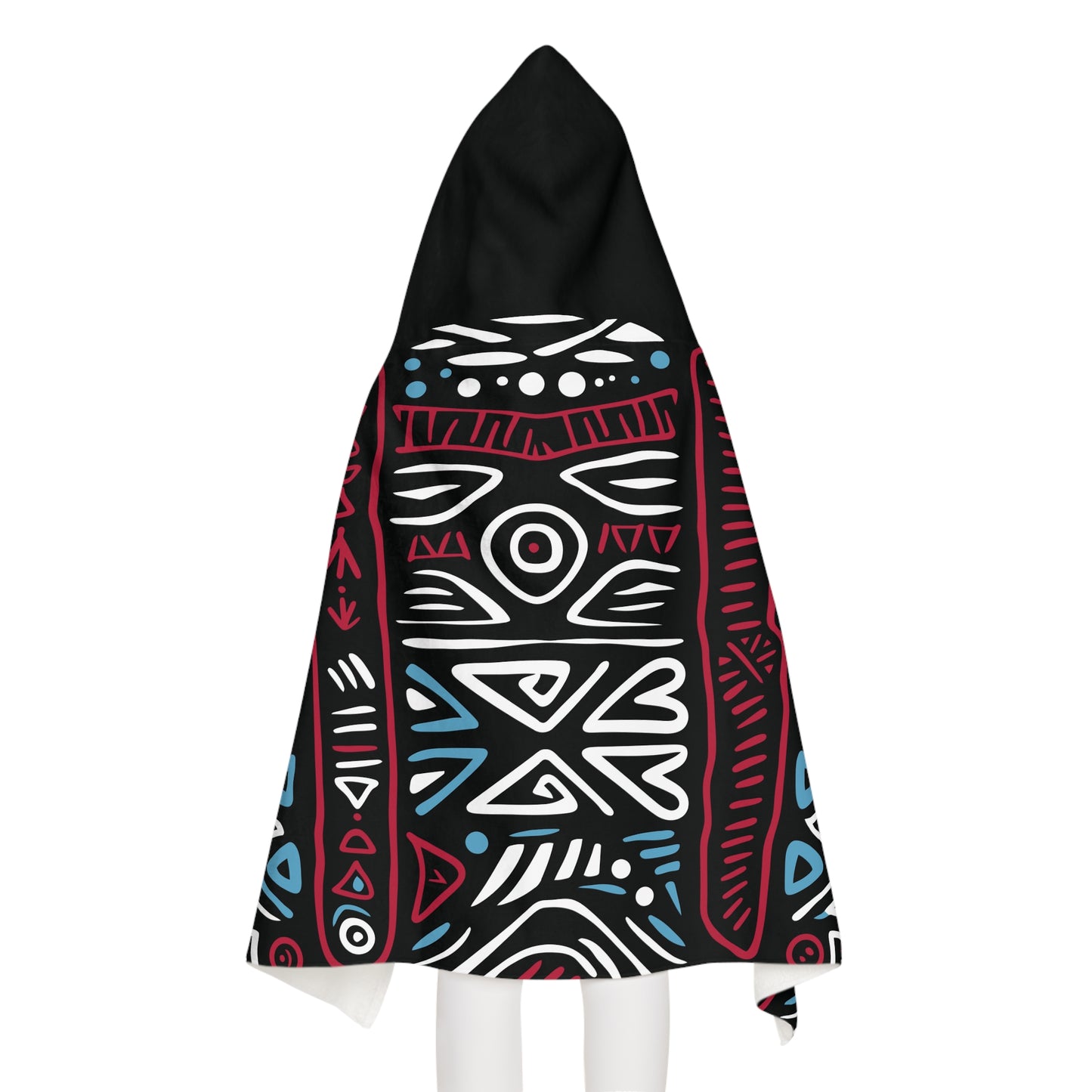 Ethnic Rhythms Snuggle Youth Hooded Towel