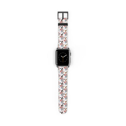 Study Chic Floral Watch Band | Stylish Accessory for Everyday Wear & Gifts.