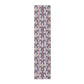 Patriotic Ribbon Table Runner — American Flag Stars & Stripes Cotton-Blend