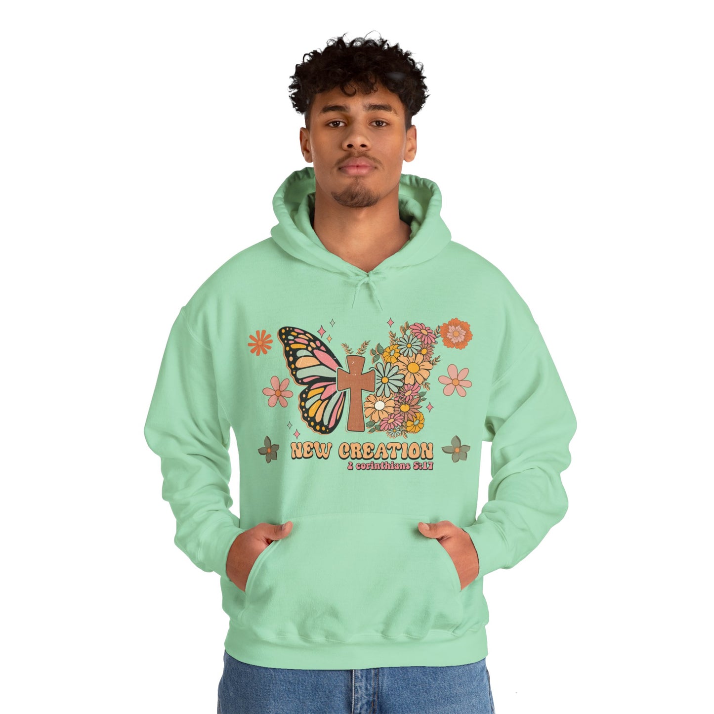 New Creation Unisex Hoodie Sweatshirt