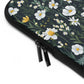 Floral Daisy Delight Laptop Sleeve for Nature Lovers, Laptop Case, Cute Tech Accessory, Gift for Students, Eco-Friendly Design