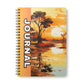 Sunset Serenity A5 Journal | Nature Inspired Notebook, Travel Journal, Sketchbook, Gift for Nature Lovers, Writing Journal