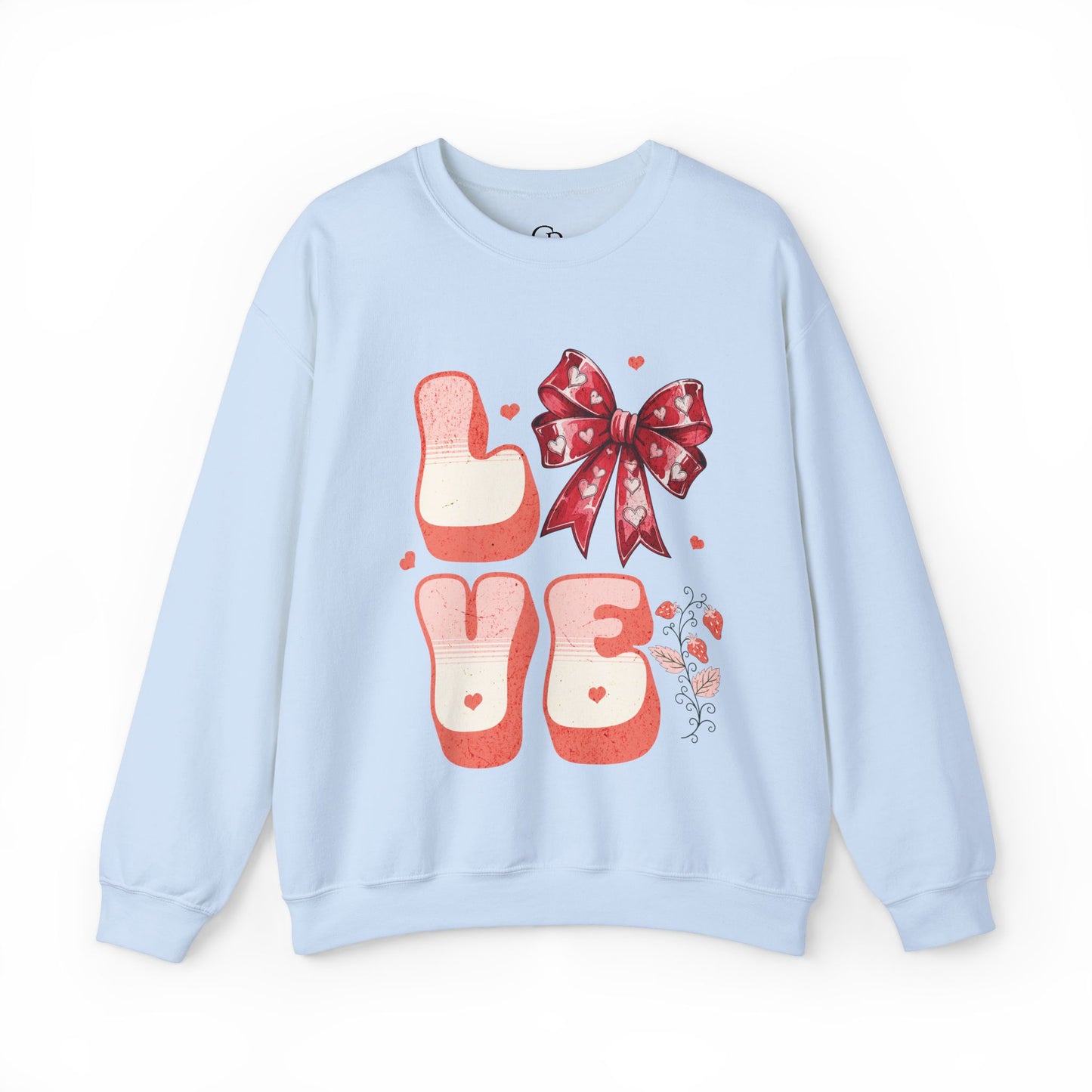 LOVE Coquette Unisex Heavy Gildan Blend™ Crewneck Sweatshirt.