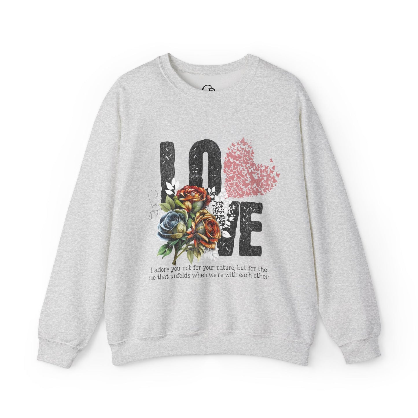 LOVE always Valentines Unisex Heavy Blend Crewneck