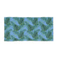 Tropical Bliss Blue Beach Towel