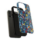 Colorful Floral Phone Case, Tough Magnetic Phone Cover, Durable Tech Accessory, Unique Gift for Her, Vibrant Smartphone Case