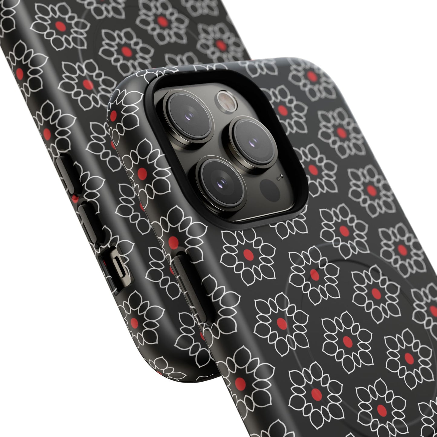 Floral Power Magnetic Tough iPhone Cover | Tough iPhone Cover, Floral Design, Custom iPhone Accessory, Gift for Her, iPhone Case