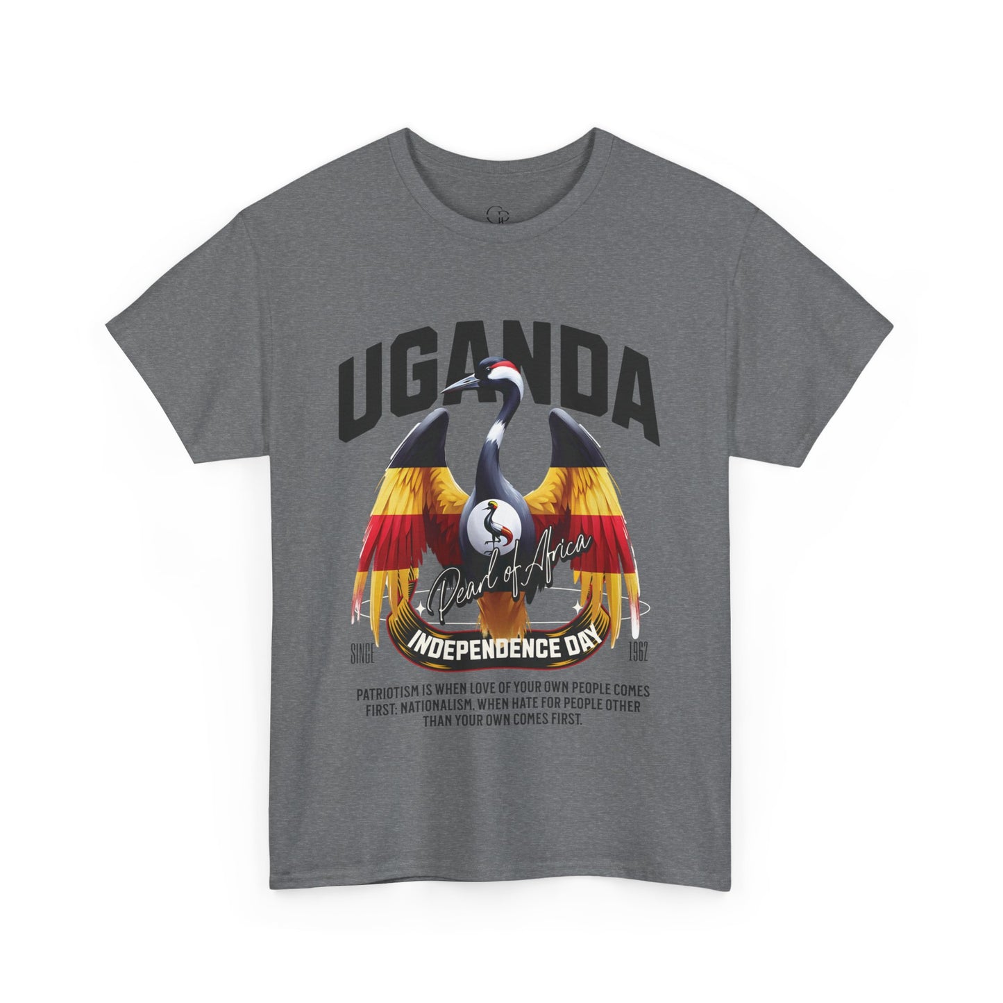 Uganda Independence Day Unisex Heavy Cotton Tee