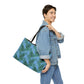 Tropical Bliss Blue Weekender Tote Bag