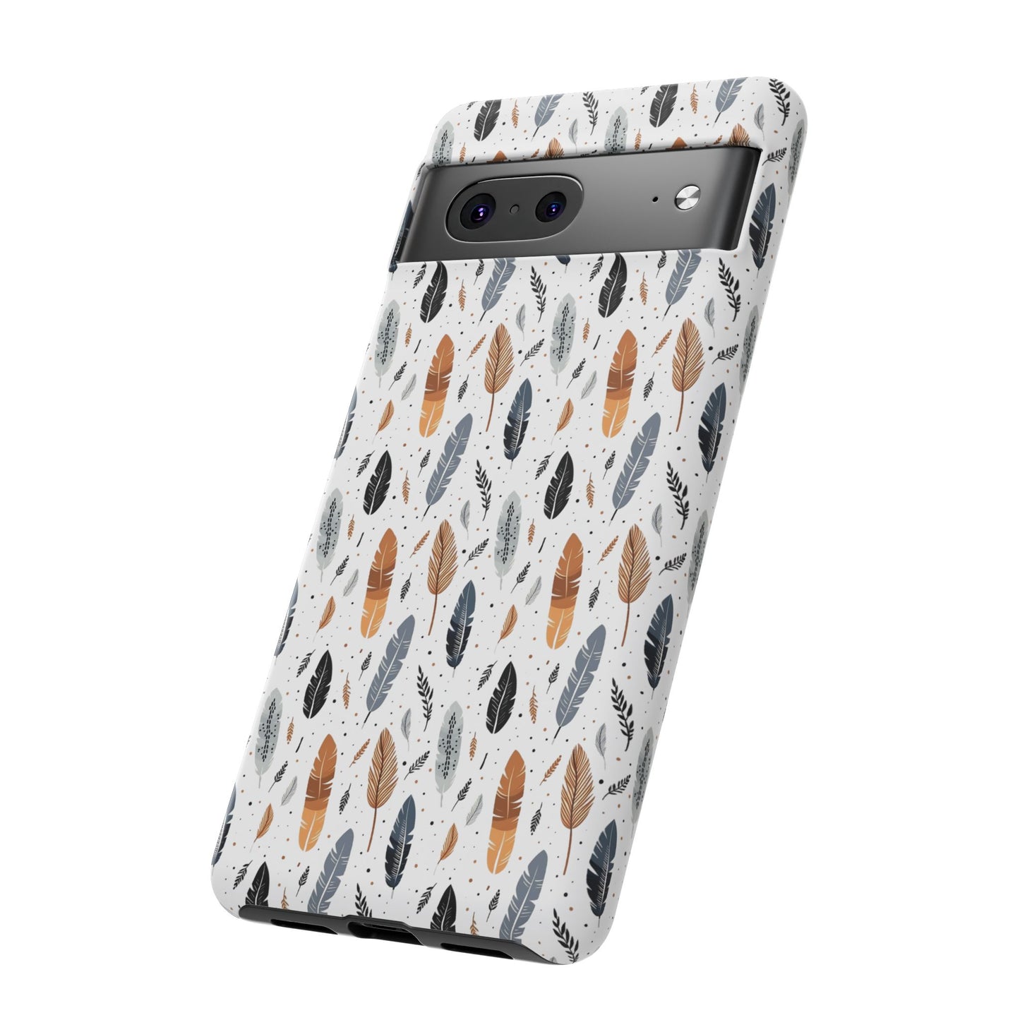 Whispering Feathers iPhone, Samsung and Google Tough Cases