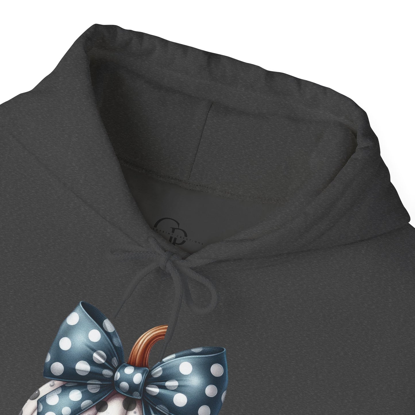 Polka Dot Pumpkin Charm Unisex Heavy Blend™ Hooded Sweatshirt