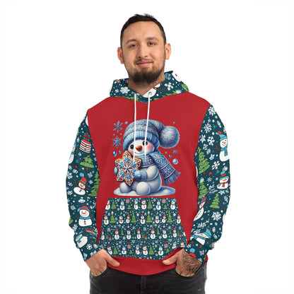 That Ugly Christmas Fashion Hoodie with All-Over Print - Unisex Medium Heavy Fabric