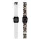 Blossom Elegance: Noir Garden Floral Pattern Apple Watch Band - Stylish & Comfortable