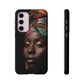 Regal Reflections: African Majesty Tough Google Pixel, iPhone and Samsung Cases.
