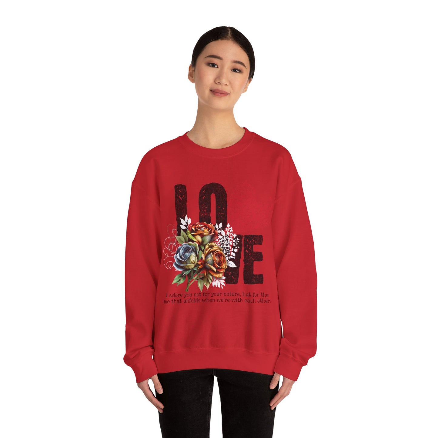 LOVE Always Unisex Heavy Blend™ Crewneck Sweatshirt.
