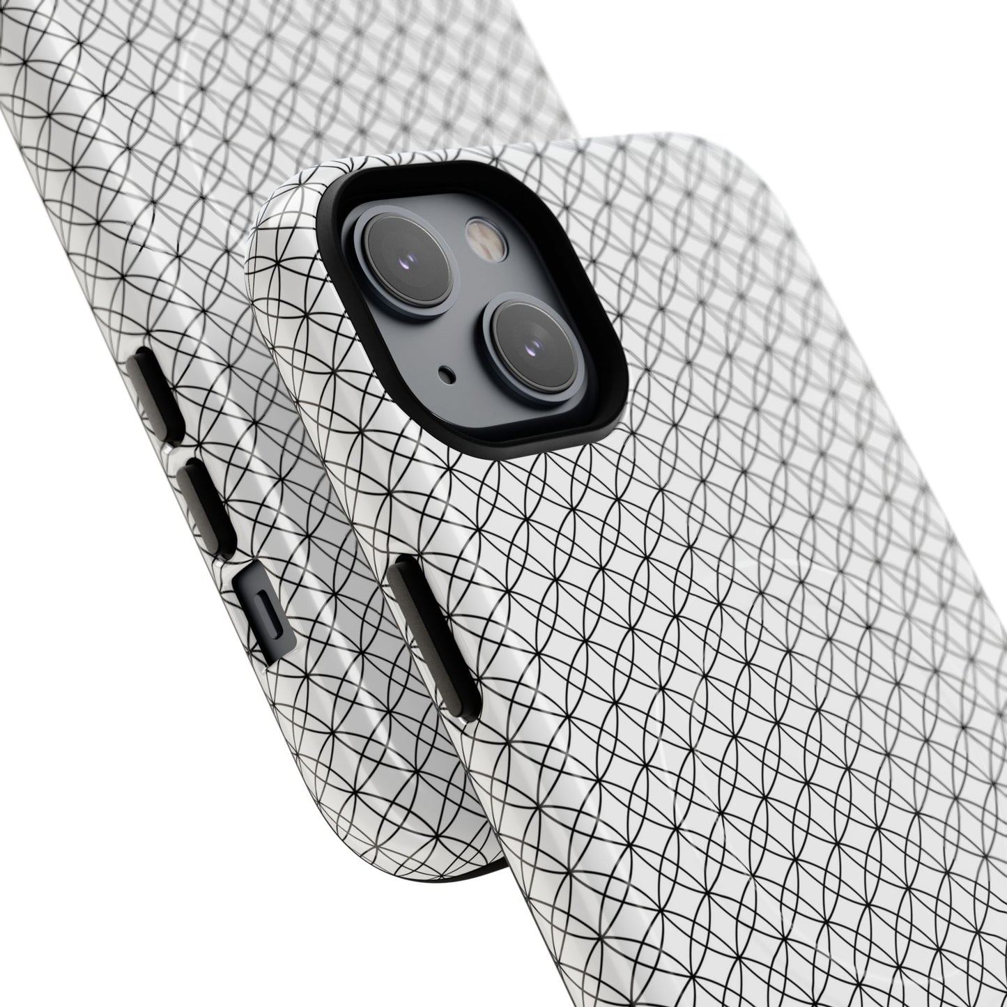 Personalized Geometric Phone Case, Stylish Tough Magnetic Cases, Unique Protection, Trendy Gift for Tech Lovers, Modern Mobile Accessory