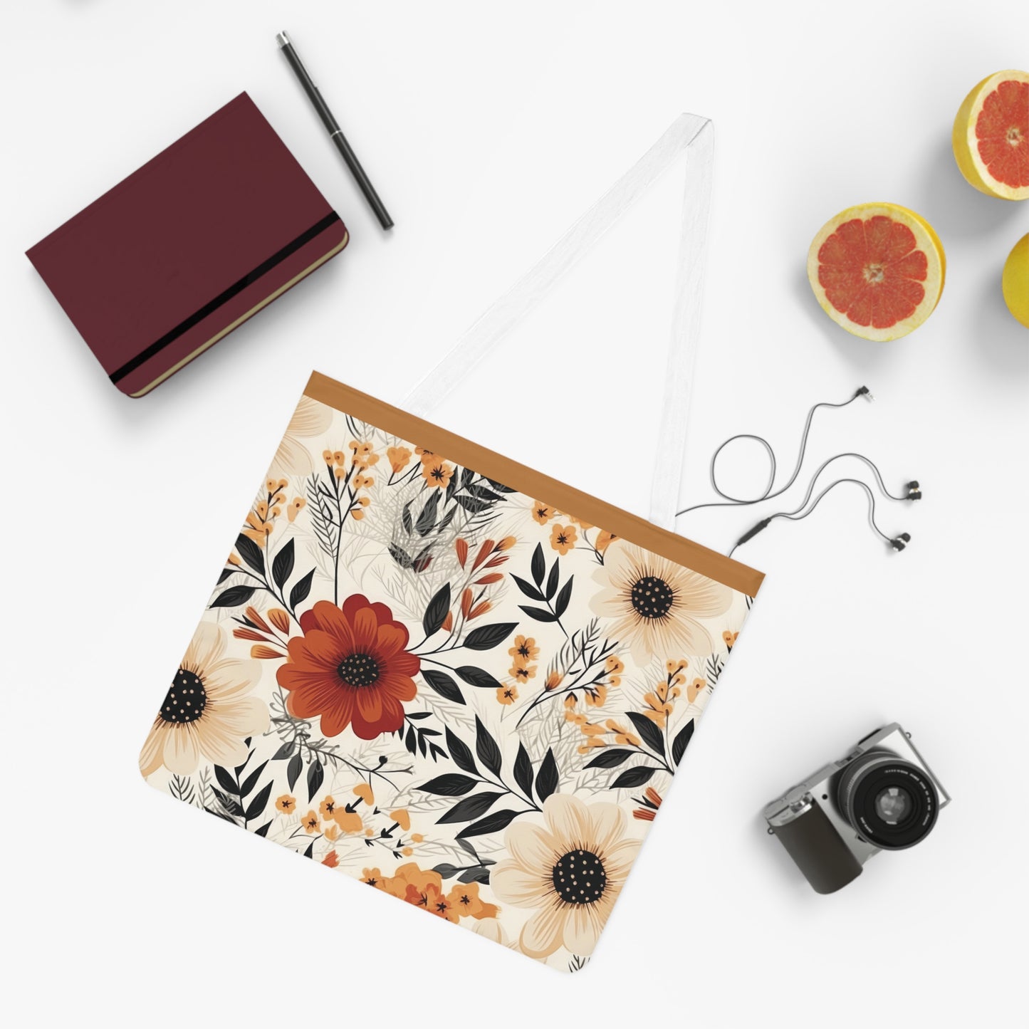 Boho Chic Shoulder Tote Bag - Colorful Everyday Accessory