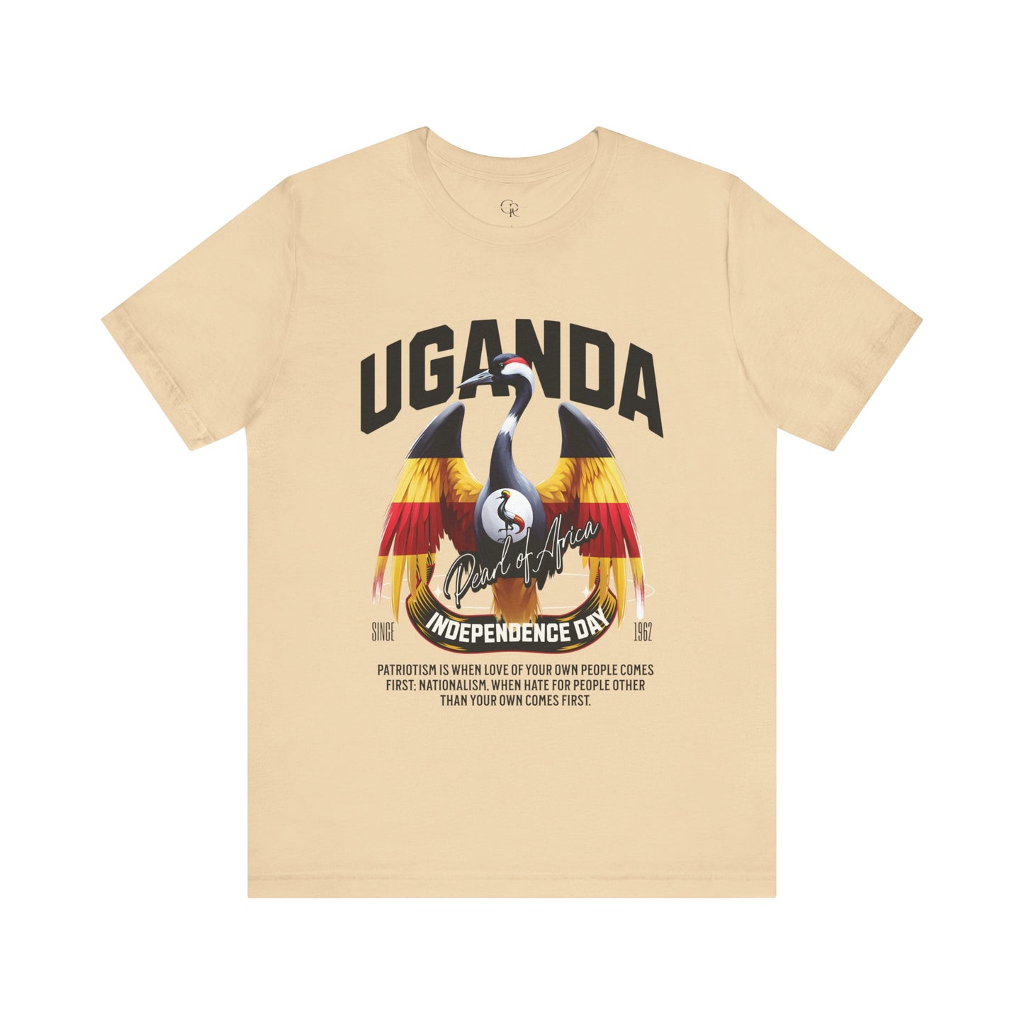 Uganda Independence Day Unisex Jersey Short Sleeve Tee