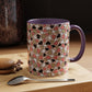Colorful Heart Pattern Coffee Mug - Perfect Gift for Love & Friendship