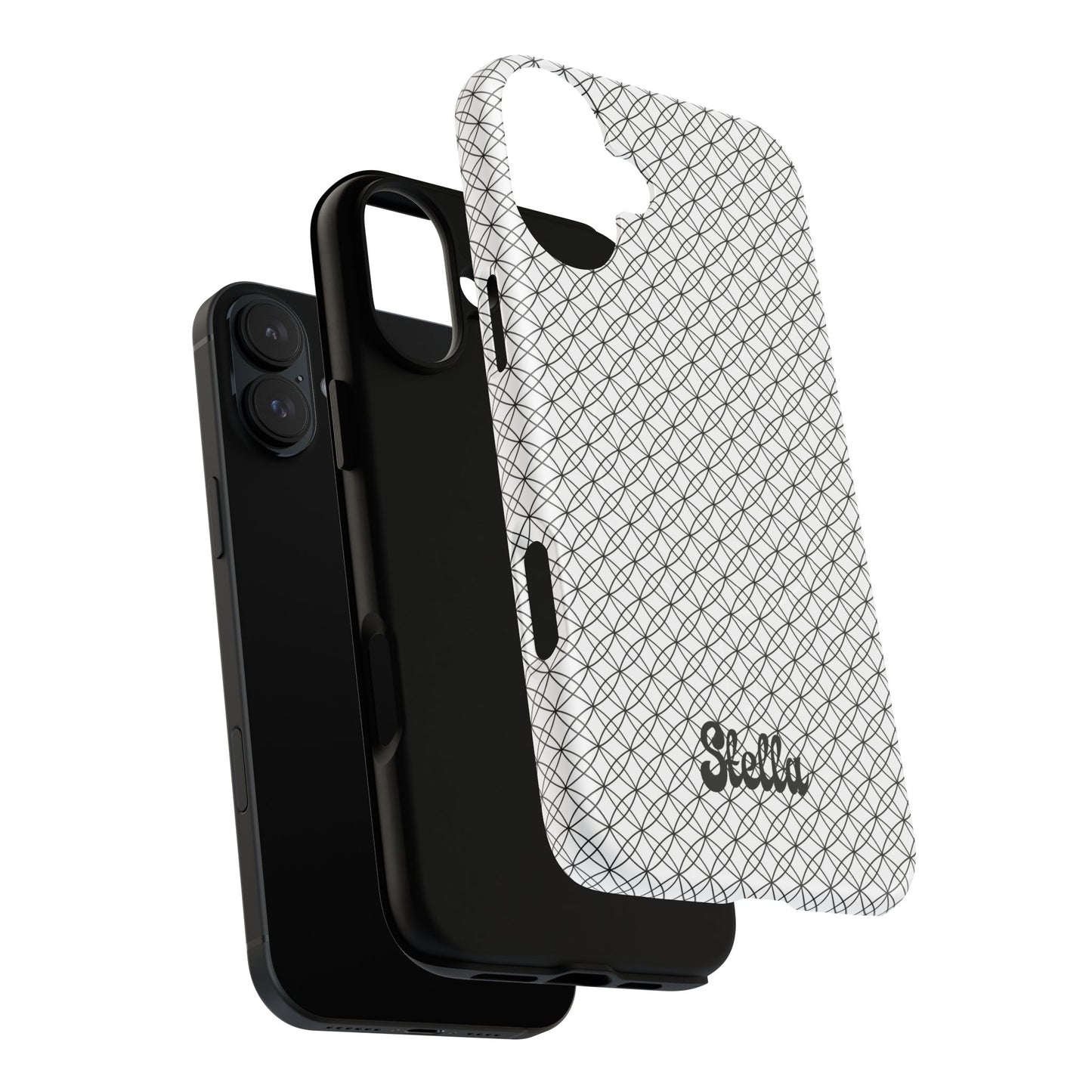 Personalized Geometric Phone Case, Stylish Tough Magnetic Cases, Unique Protection, Trendy Gift for Tech Lovers, Modern Mobile Accessory