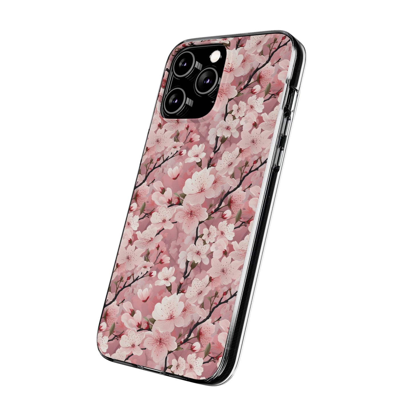 Cherry Blossom Soft iPhone, Google and Samsung Cases