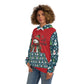 That Ugly Christmas Fashion Hoodie with All-Over Print - Unisex Medium Heavy Fabric