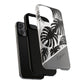 Personalized Monochrome Monstera Tropical Phone Case - Tough Magnetic MagSafe® Cases, Gifts for Nature Lovers, Stylish Phone Accessories, Gifts for Her.